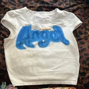 Shein “Angel” crop top